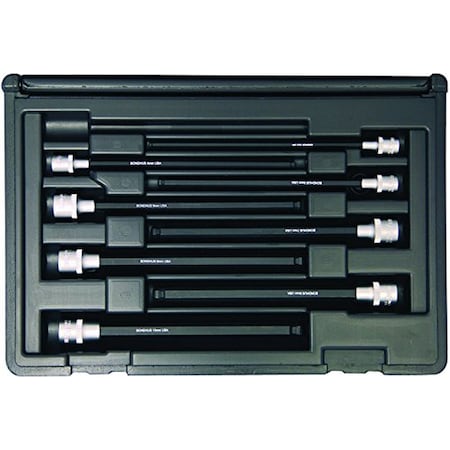 Bondhus Socket Bit, Metric, 8 pcs 30887